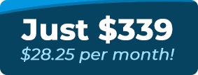 Just $339.00! $28.25 per month!